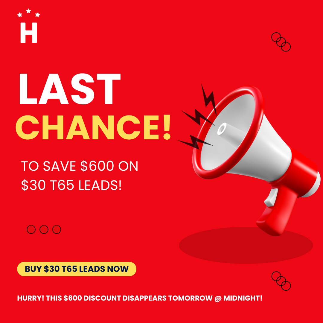 Last Chance! DVH Lead Promo